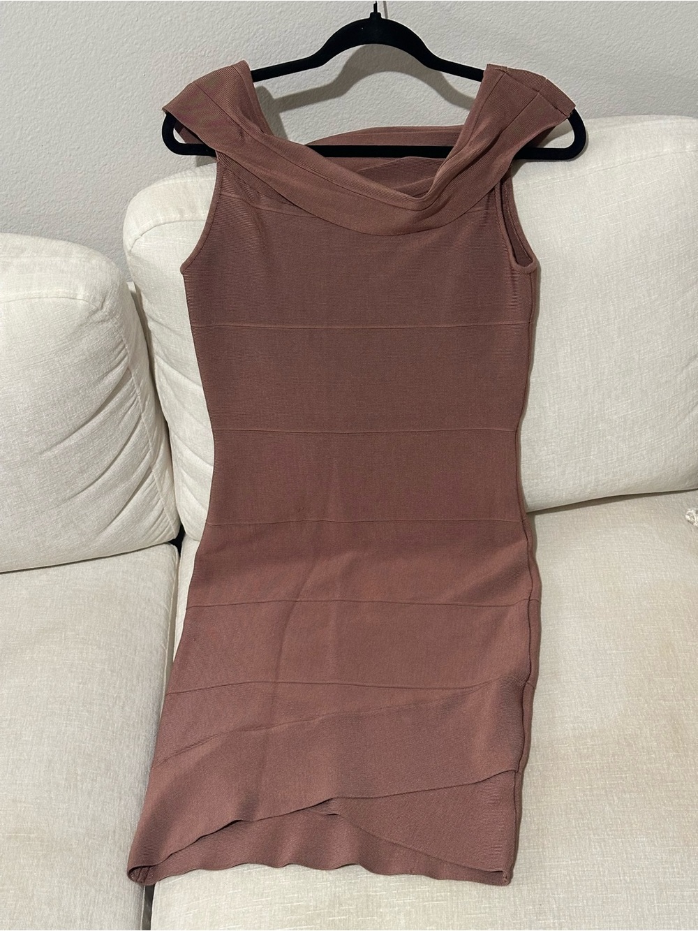 Boston Proper Off Shoulder Bandage Bodycon Dress